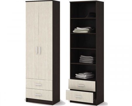 МАШЕНЬКА ШК 201 шкаф полки с ящиками от компании Мебельвозов в Нижнем Новгороде