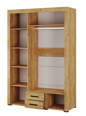 Шкаф для одежды Адель (белый/дуб крафт) от компании Мебельвозов в Нижнем Новгороде