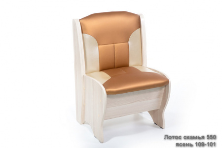 Скамья малая 550 Ясень Лотос от магазина Мебельвозов в Нижнем Новгороде