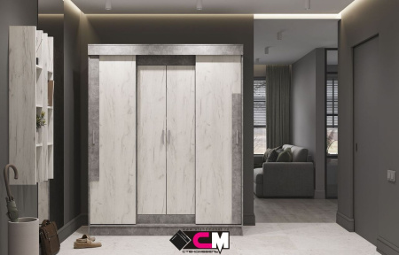 ГАММА ШК 01 Шкаф-купе от компании Мебельвозов в Нижнем Новгороде