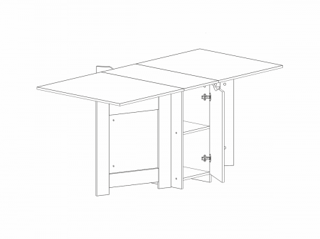 Стол кухонный СТ-02(Бодега темный) от магазина Мебельвозов в Нижнем Новгороде