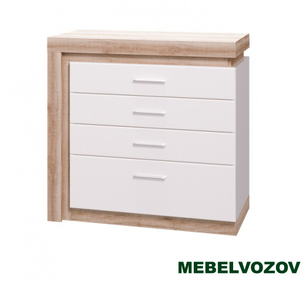 Комод Люмен №13 4 ящика от магазина Мебельвозов в Нижнем Новгороде