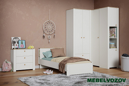 Модульная детская Джастин. Комплект 3 детальное изображение от магазина mebelvozov.ru в Нижнем Новгороде
