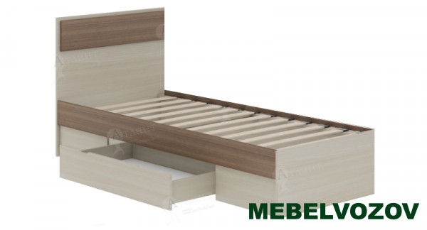 Кровать односпальная Next 71 с ящиком и ортопедическим основанием - фото, картинки на сайте mebelvozov.ru в Нижнем Новгороде Кровать односпальная Next 71 с ящиком и ортопедическим основанием детальное изображение от магазина mebelvozov.ru в Нижнем Новгороде