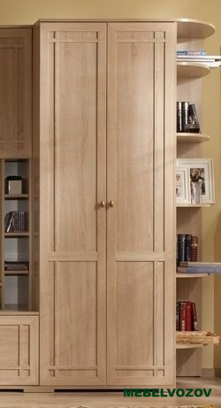 Шкаф распашной Sherlock11 для одежды (Дуб Сонома) от компании Мебельвозов в Нижнем Новгороде