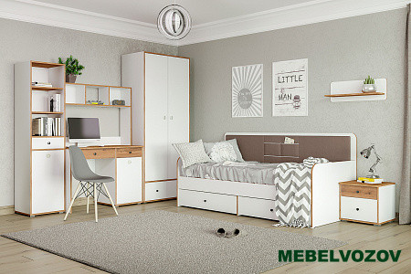 Молодежная комната Вуди. Комплект 1 детальное изображение от магазина mebelvozov.ru в Нижнем Новгороде