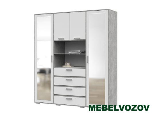 ДЕНВЕР ШК 02 Шкаф с зеркалом от компании Мебельвозов в Нижнем Новгороде