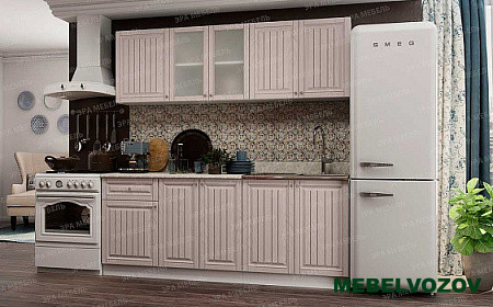 Кухонный гарнитур Хозяюшка 2,0м (белый/мускат) от магазина Мебельвозов в Нижнем Новгороде