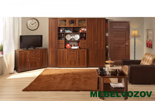 Стенка в гостиную «Sherlock» Шерлок. Комплектация 5 от интернет магазина Mebelvozov в Нижнем Новгороде