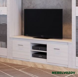 "Гамма 20" Тумба для телевидеоаппаратуры (1300) Серия №4 от интернет магазина Mebelvozov в Нижнем Новгороде