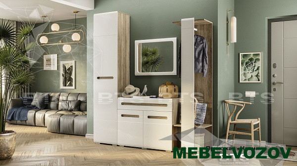 Модульная прихожая Наоми от магазина Мебельвозов в Нижнем Новгороде