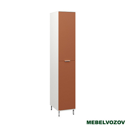 Марвэл Шкаф-пенал 16.316.02 (Белый PE шагрень) от компании Мебельвозов в Нижнем Новгороде