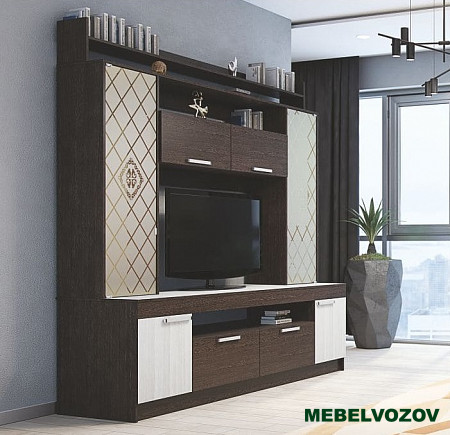 Центральная секция Фиеста  от интернет магазина Mebelvozov в Нижнем Новгороде