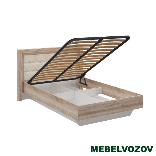 фото Кровать с подъемным механизмом Люмен 26 120х200 от магазина Мебельвозов в Нижнем Новгороде Кровать с подъемным механизмом Люмен 26 120х200 от магазина Мебельвозов в Нижнем Новгороде