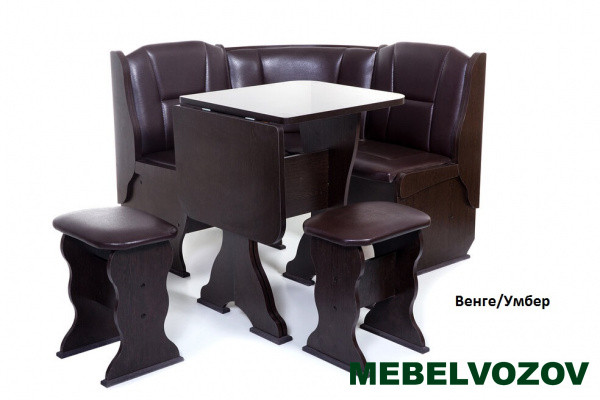 Кухонный уголок Нарцисс Ясень/Умбер  от магазина Мебельвозов в Нижнем Новгороде