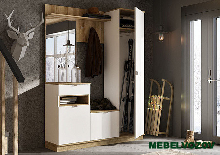 ЮККИ ПР 1400 Прихожая от магазина Мебельвозов в Нижнем Новгороде