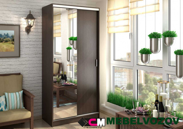 Шкаф-купе Альянс 1,0 м от компании Мебельвозов в Нижнем Новгороде