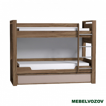Nature 90 Кровать двухъярусная детальное изображение от магазина mebelvozov.ru в Нижнем Новгороде