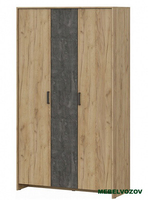 Шкаф трехстворчатый Лофт от компании Мебельвозов в Нижнем Новгороде