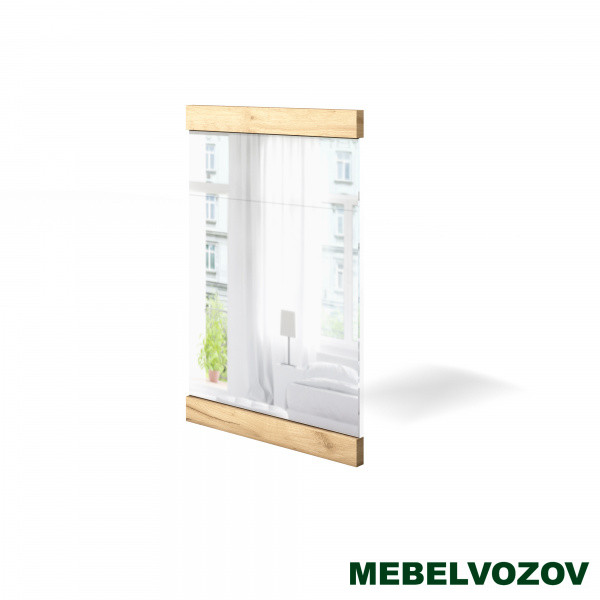 Зеркало в прихожую  "Мини-Лайт" МЛ-6 (дуб золотой крафт) от магазина Мебельвозов в Нижнем Новгороде