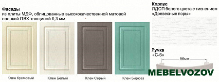 Буфет "Прованс-08" от магазина Мебельвозов в Нижнем Новгороде