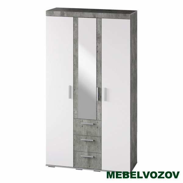 Шкаф трехстворчатый "Инстайл" (ШК-30) от компании Мебельвозов в Нижнем Новгороде