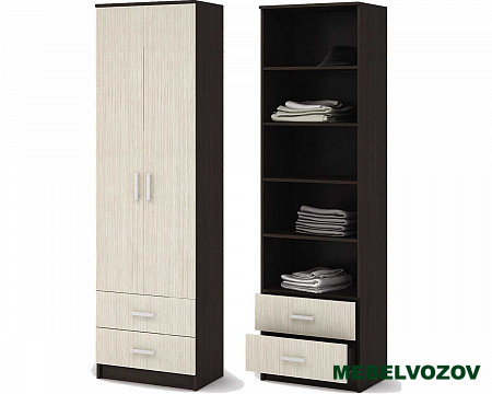 МАШЕНЬКА ШК 201 шкаф полки с ящиками от компании Мебельвозов в Нижнем Новгороде