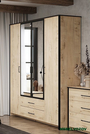 Шкаф для одежды Берлин 1 от компании Мебельвозов в Нижнем Новгороде