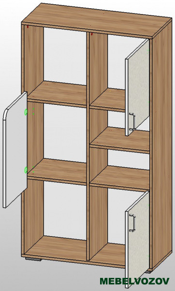 Стеллаж Дастин  детальное изображение от магазина mebelvozov.ru в Нижнем Новгороде