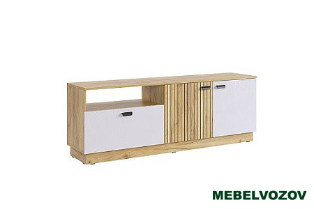 Гостиная "Моди К2" (дуб крафт золотой/белое дерево) от Mebelvozov в Нижнем Новгороде