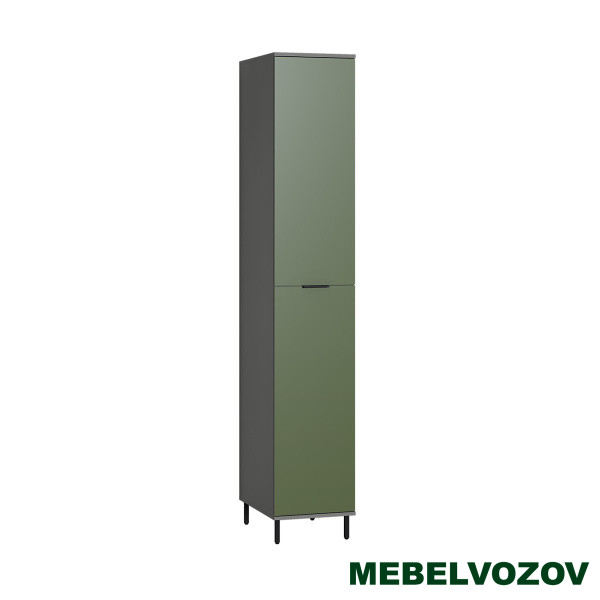 Марвэл Шкаф-пенал 16.316.02 (Темно - серый U2601) от компании Мебельвозов в Нижнем Новгороде