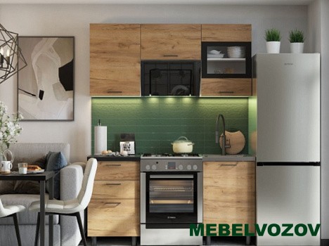 Кухонный гарнитур Аризона 1,6 м от магазина Мебельвозов в Нижнем Новгороде