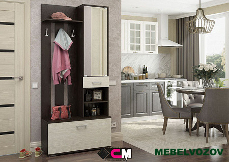 Прихожая Сорренто (венге/дуб белфорт) от магазина Мебельвозов в Нижнем Новгороде