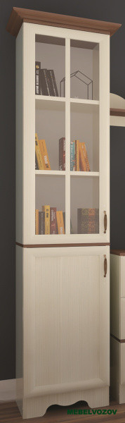 Шкаф комбинированный в гостинную Латте 24-01 от компании Мебельвозов в Нижнем Новгороде