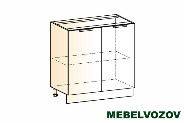 Стоун шкаф рабочий L800 2 дв.гл. фото от Мебельвозов в Нижнем Новгороде