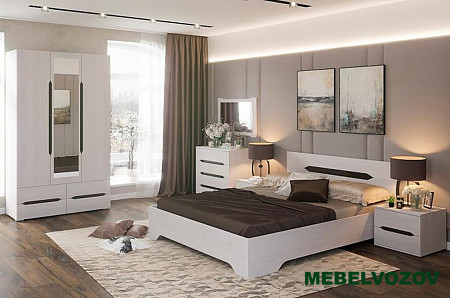 Модульная спальня Валенсия. Комплект 4 от магазина Мебельвозов в Нижнем Новгороде