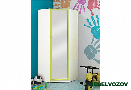 Шкаф угловой "Радуга" с зеркалом детальное изображение от магазина mebelvozov.ru в Нижнем Новгороде