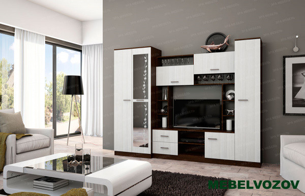 Гостиная Марта венге лоредо от интернет магазина Mebelvozov в Нижнем Новгороде