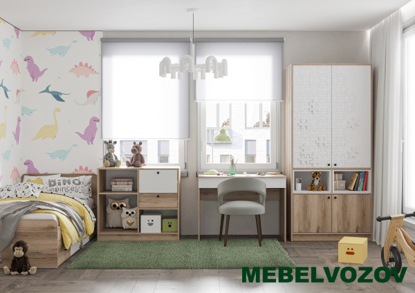 Модульная детская Киви. Комплект 1 детальное изображение от магазина mebelvozov.ru в Нижнем Новгороде