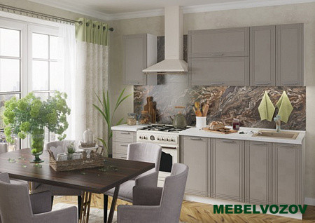 Кухонный гарнитур Алина 1800 (кремовый) H=920 от магазина Мебельвозов в Нижнем Новгороде