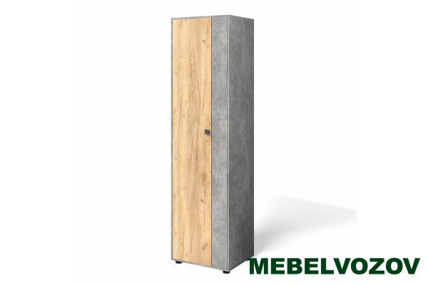 Модульная прихожая "Мини-Лайт" (ателье светлое/дуб золотой крафт) вариант 3 от магазина Мебельвозов в Нижнем Новгороде