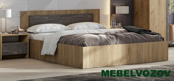 Кровать Лофт 160х200 от магазина Мебельвозов в Нижнем Новгороде