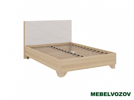 Кровать 1.4 Комфорт Зара (Дуб сонома/Белый)		 от магазина Мебельвозов в Нижнем Новгороде