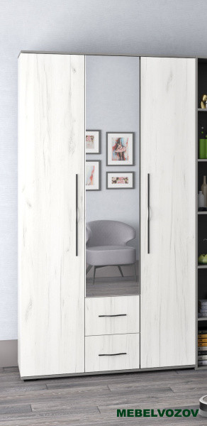Шкаф трехдверный Бастион от компании Мебельвозов в Нижнем Новгороде