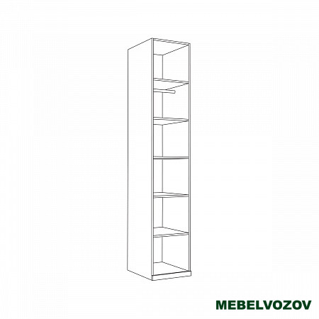 Валенсия шкаф-пенал 13.207 от компании Мебельвозов в Нижнем Новгороде