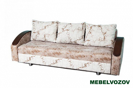 Диван еврокнижка Канзас плюс с подлокотниками от магазина Мебельвозов в Нижнем Новгороде