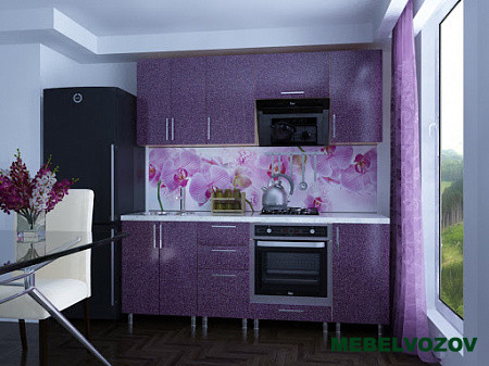 Кухонный гарнитур Модерн 1950 Фасад Фиолет от магазина Мебельвозов в Нижнем Новгороде