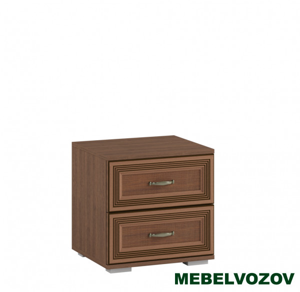 Тумба прикроватная ЛТ-20 Ливорно (орех донской) от магазина Мебельвозов в Нижнем Новгороде