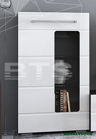 Пенал ШК-17 Милан (Венге/Белый глянец) от компании Мебельвозов в Нижнем Новгороде