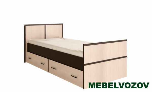 Кровать односпальная "Сакура" 0,9 от магазина Мебельвозов в Нижнем Новгороде